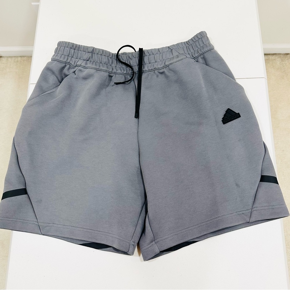 Adidas Men’s‎ Short Grey  Cotton Blend Size L